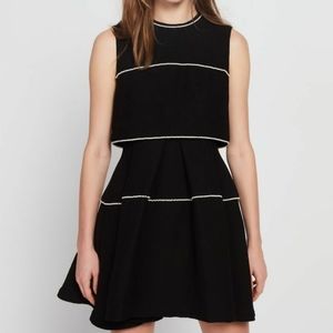 Sandro pearl embellished dress